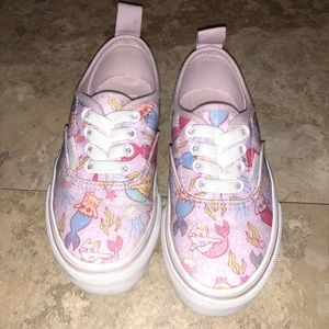 Little Girl Mermaid Vans